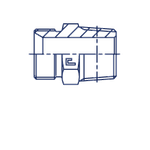 Штуцер FC BSP 1" NPT 1.1/4"