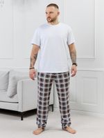 Брюки мужские Тор-1.1 Виотекс КЛЕТКА РАЗНОЦВЕТНАЯ