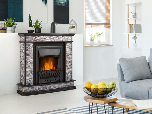 Портал Firelight Scala Classic сланец скалистый серый, шпон венге