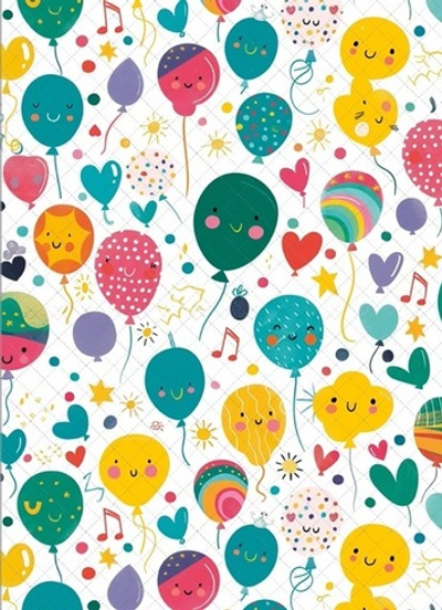 Шарики улыбки №3 - фон неопреновый