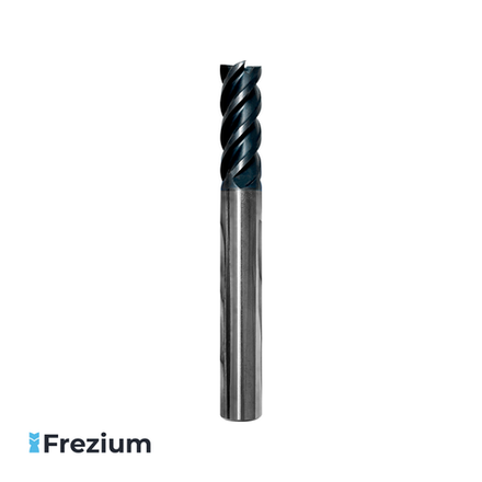 Концевая твердосплавная фреза по металлу "SGS" (12x12x33x100 Z4; 70540)