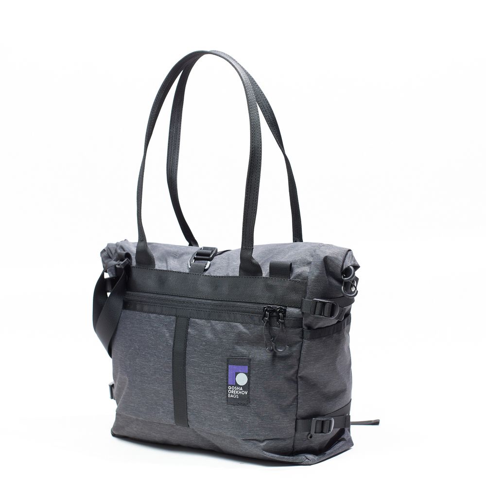 Сумка Gosha Orekhov Tote Part Of Cube S серый меланж