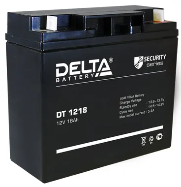 Аккумуляторы Delta DT 1218 - изображение 1 Аккумуляторы Delta DT 1218 - фото 1