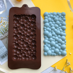 Форма силиконовая для шоколада «Плитка пузыри»