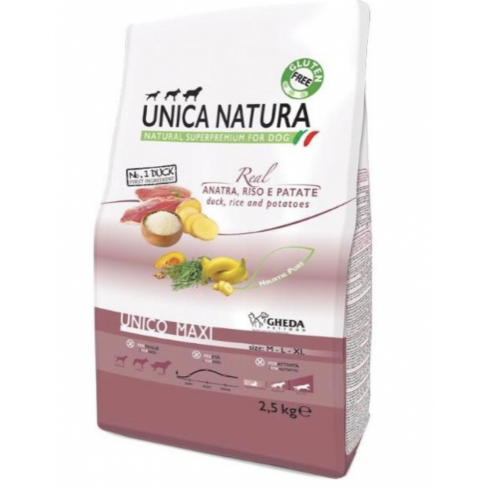 Unica Natura Maxi (утка, рис, картофель)