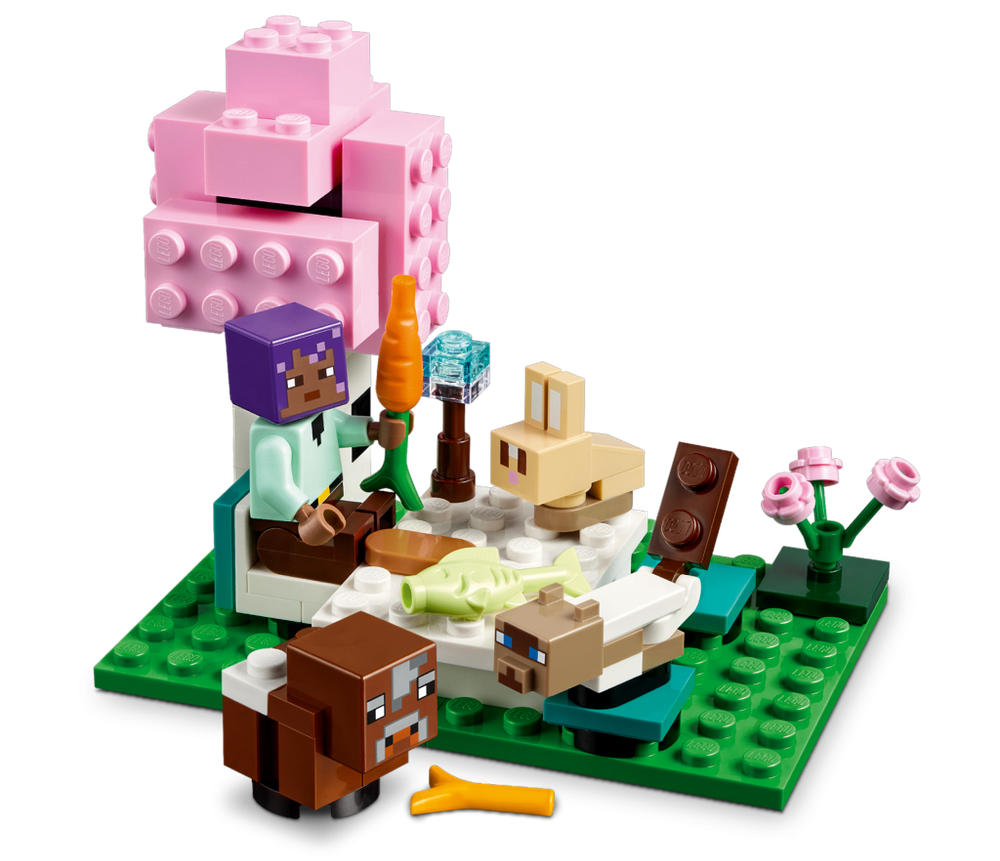 Конструктор LEGO Minecraft 21253 Заповедник для животных — набор Лего Майнкрафт ферма животных для детей