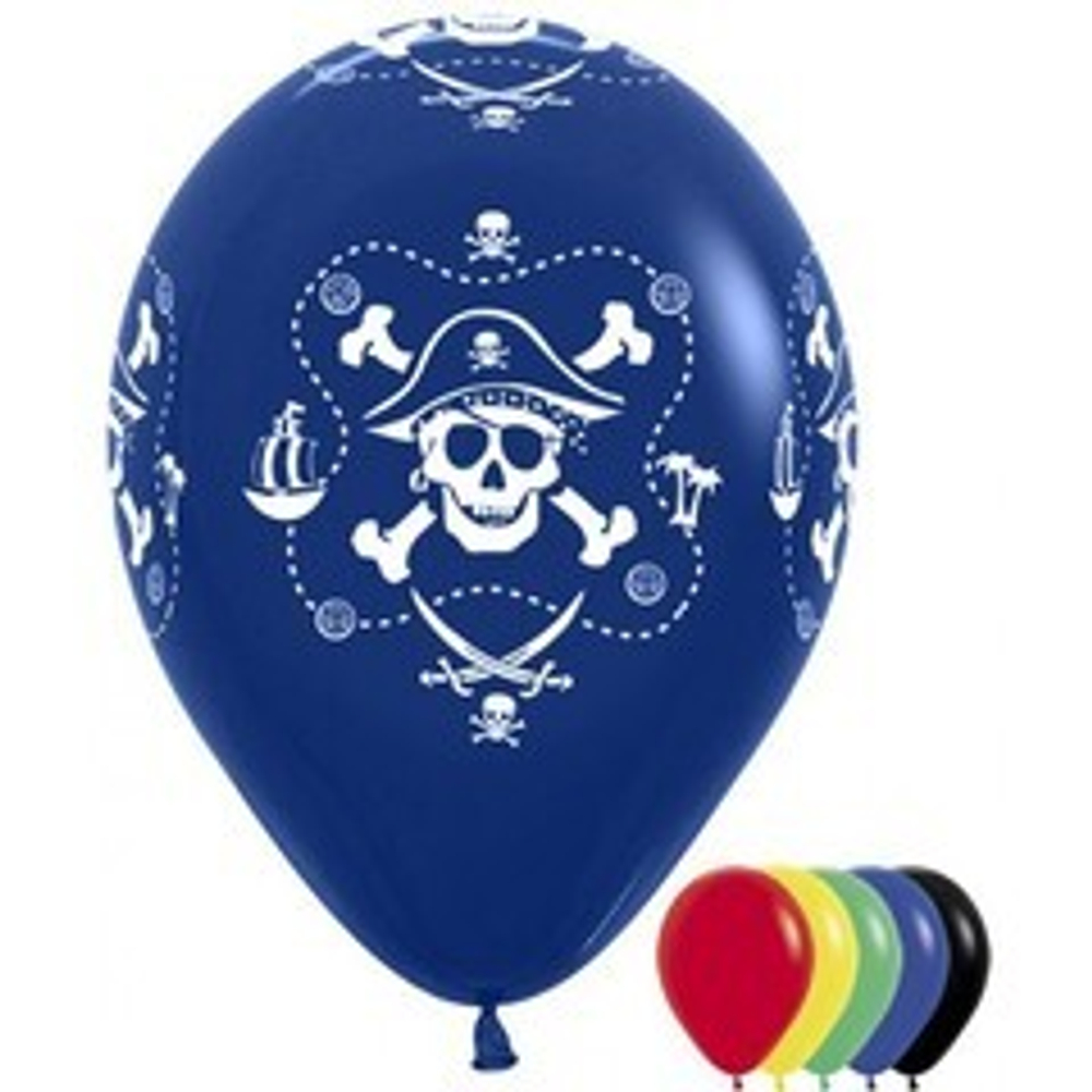 ВЫВОД S 12" Пираты ассорти пастель