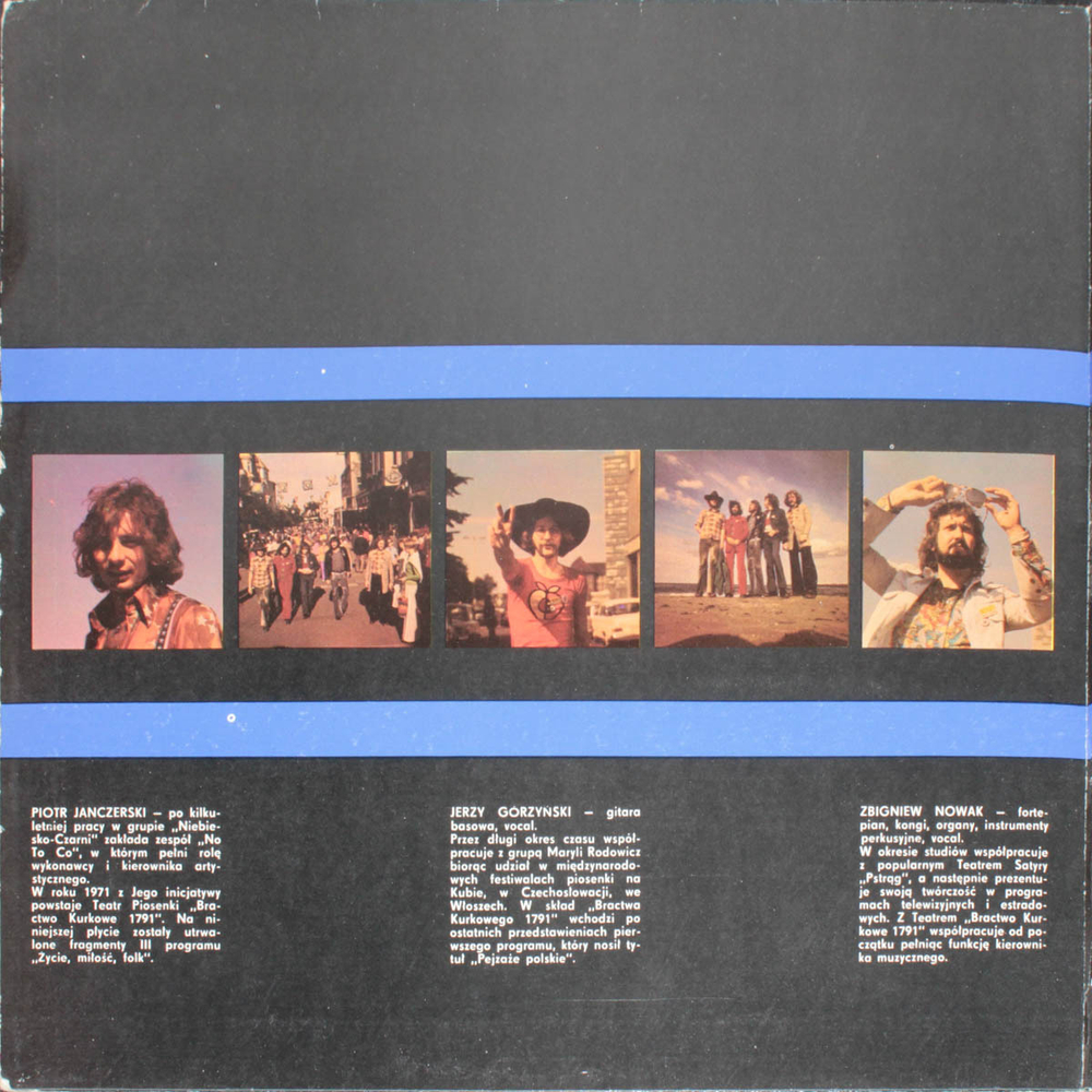 Bractwo Kurkowe 1791 / Zycie, Milosc, Folk (LP)