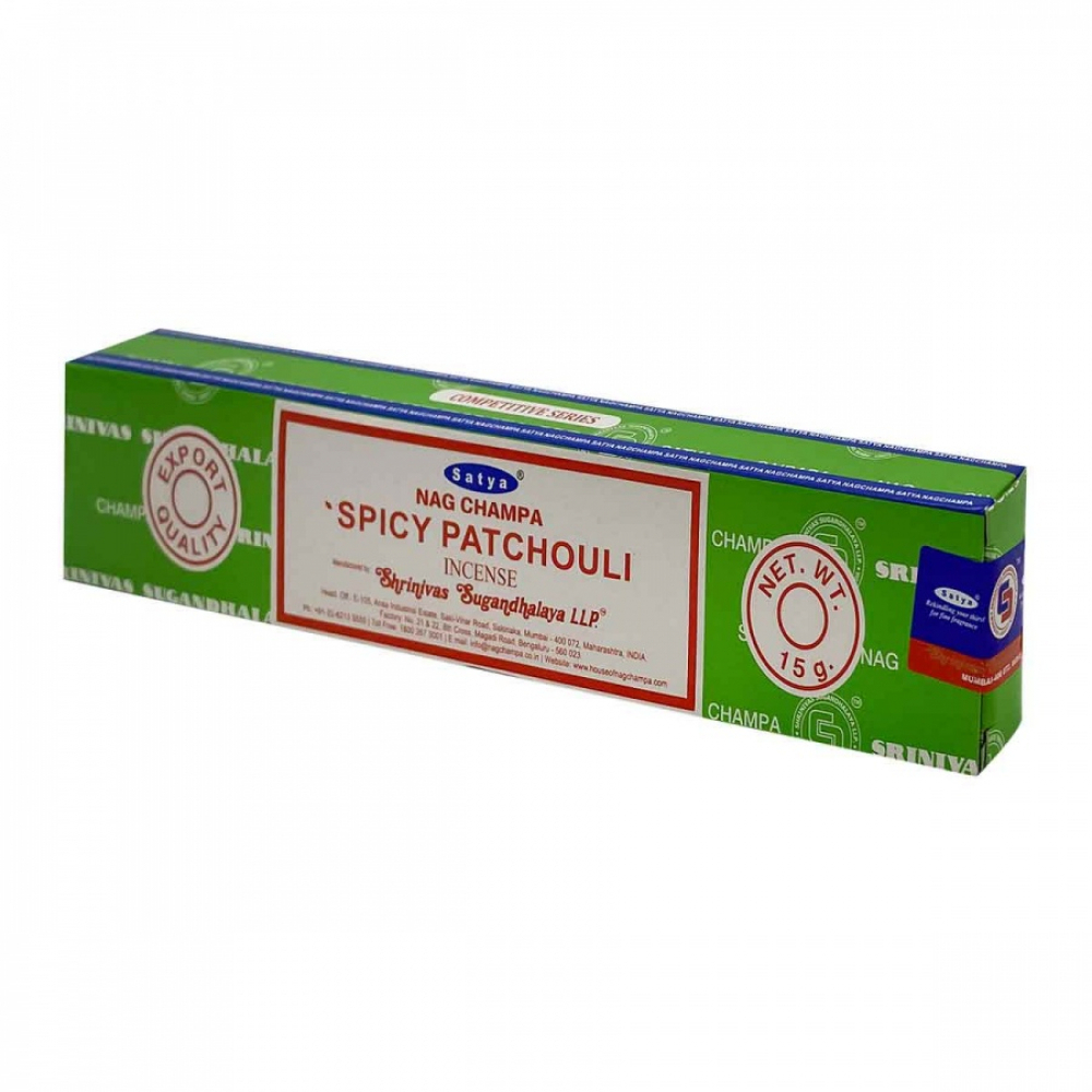 SATYA Spicy Patchouli Благовоние Пряный Пачули 15г