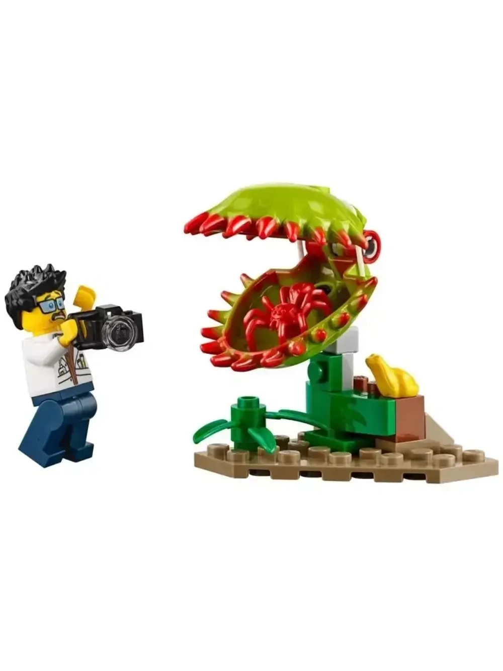 Конструктор Сити База исследователей джунглей 813 дет 6098