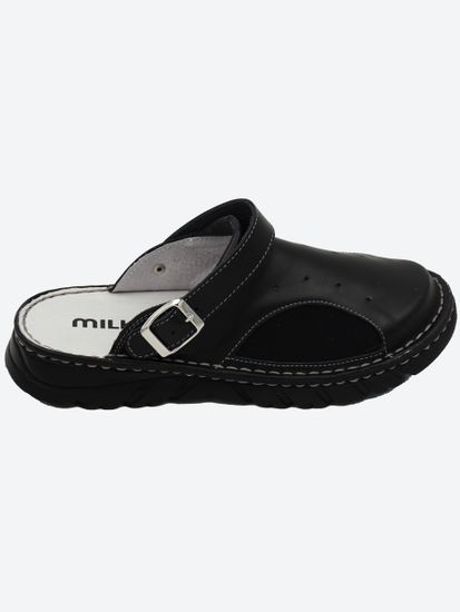 15 | "Kina" | Черные женские медицинские сабо натуральная кожа