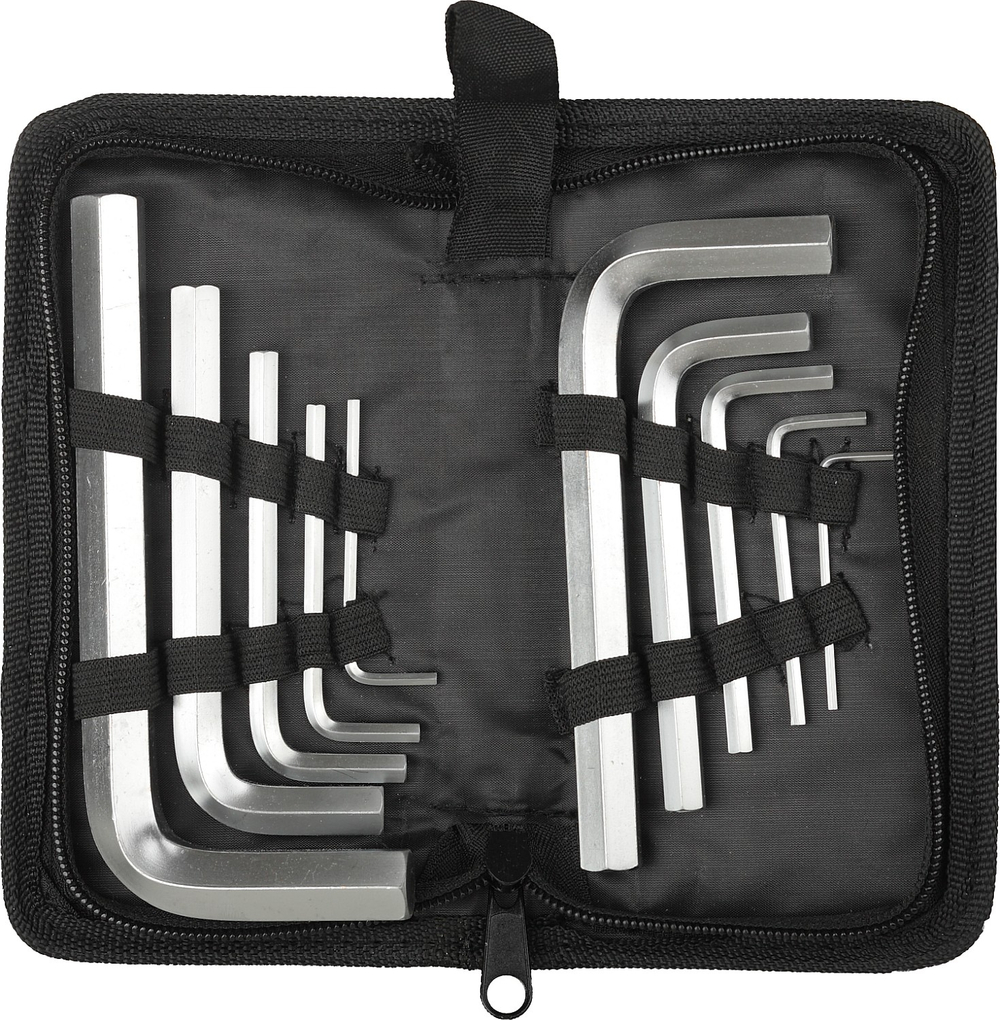 STAYER HERCULES HEX, 10 шт, набор коротких шестигранных ключей (2740-H10)