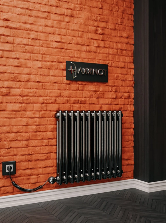 Axxinot Sentir Electric 2057 - электрический двухтрубный трубчатый радиатор высотой 570 мм