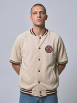 Short Sleeve Bomber Бежевый
