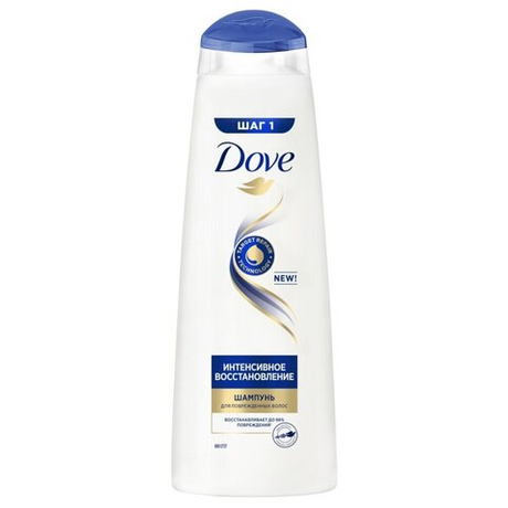 DOVE Шампунь для волос Hair Therapy Интенсивное восстановление, для поврежденных волос, 380 мл (17318)