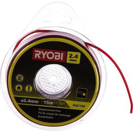 Леска для триммеров (2,4 мм; 15 м; круг) Ryobi RAC104 5132002641