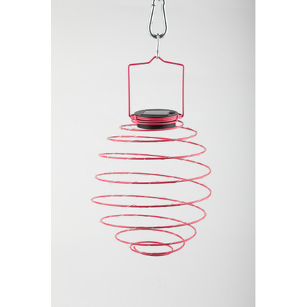 Светильник уличный ЭРА ERASF012-29 подвесной садовый Спираль на солнечной батарее 22 см