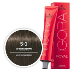 Краска для волос Igora Royal 5-1 Светлый коричневый сандрэ Schwarzkopf Professional, 60 мл