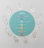 Маркеры для вязания KnitPro Mindful с покрытием из стерлингового серебра