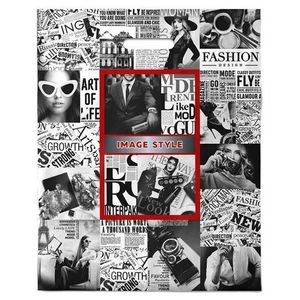 Пакет прорубная ручка Россия 40*50 см  80 мкм Имидж 1 шт 500 шт/кор