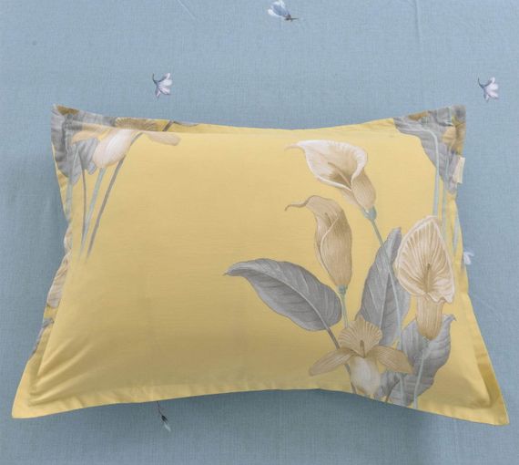 Беатриче (желтый) КПБ сатин 1.6