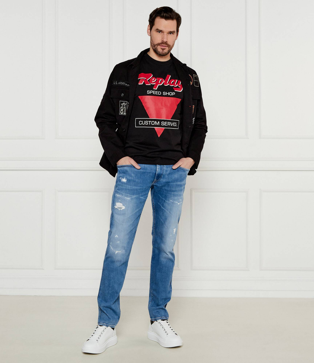 Футболка Replay - черный(M3051 .000.2660)