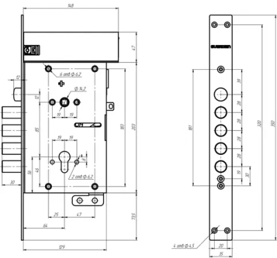 ALABAY Latch 72.16-U