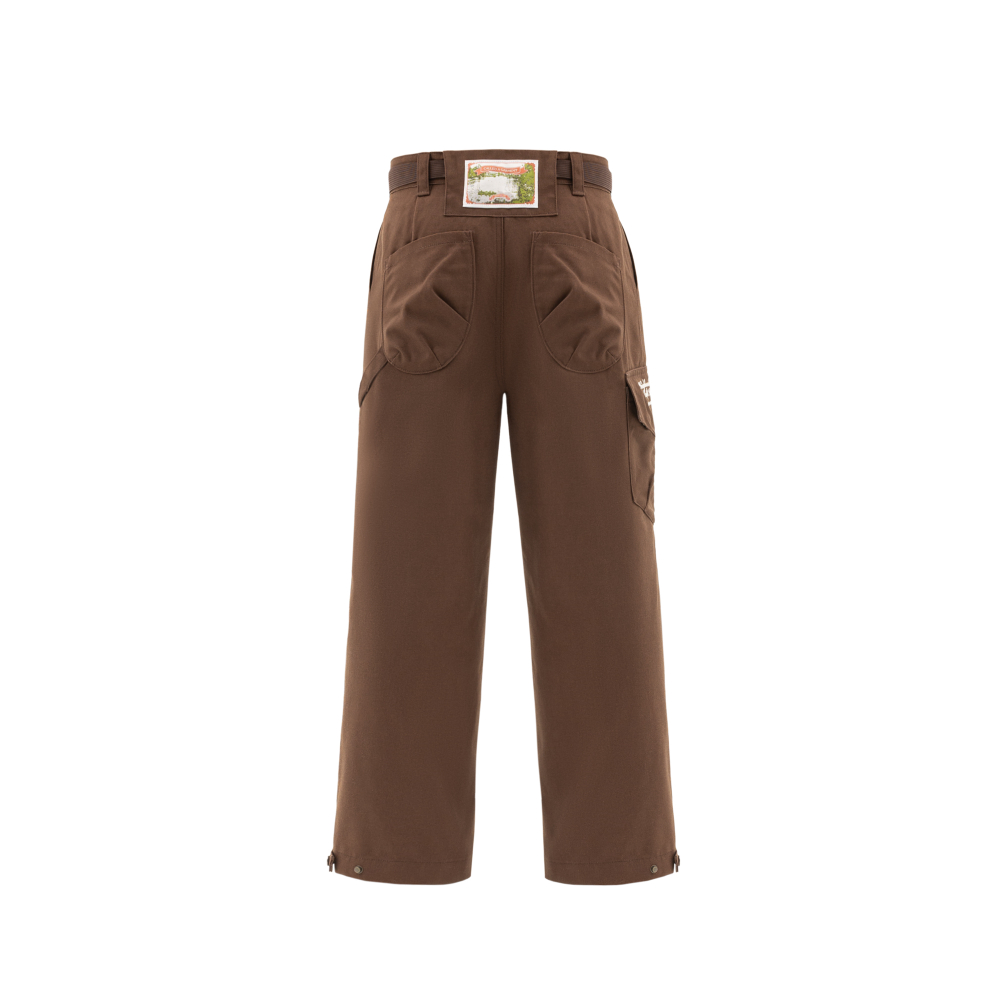 Брюки Called a Garment Duck Canvas "Brown"