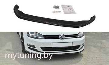 Сплиттер бампера переднего для VOLKSWAGEN Golf VII (13-...)