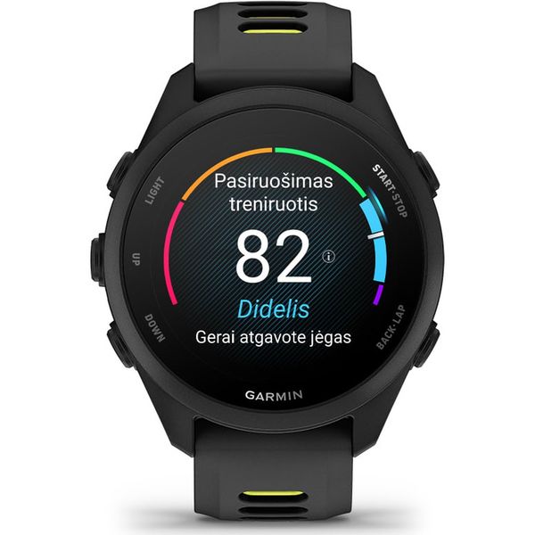 Умные часы Garmin Forerunner 170, Черный | Black/Amp Yellow (010-03920-00 | 010-03920-50)