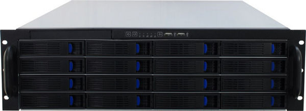 Корпус серверный 3U Procase ES316-SATA3-B-0