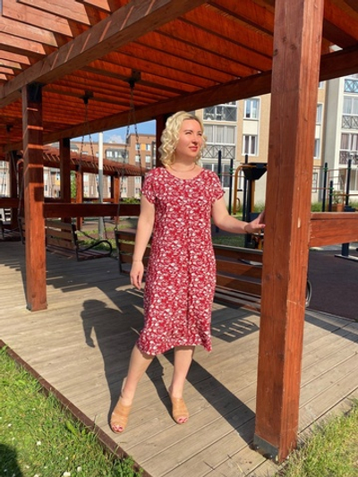 Платье женское "П23 Ш.Т" (п52)