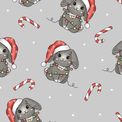 Кролик новогодний
