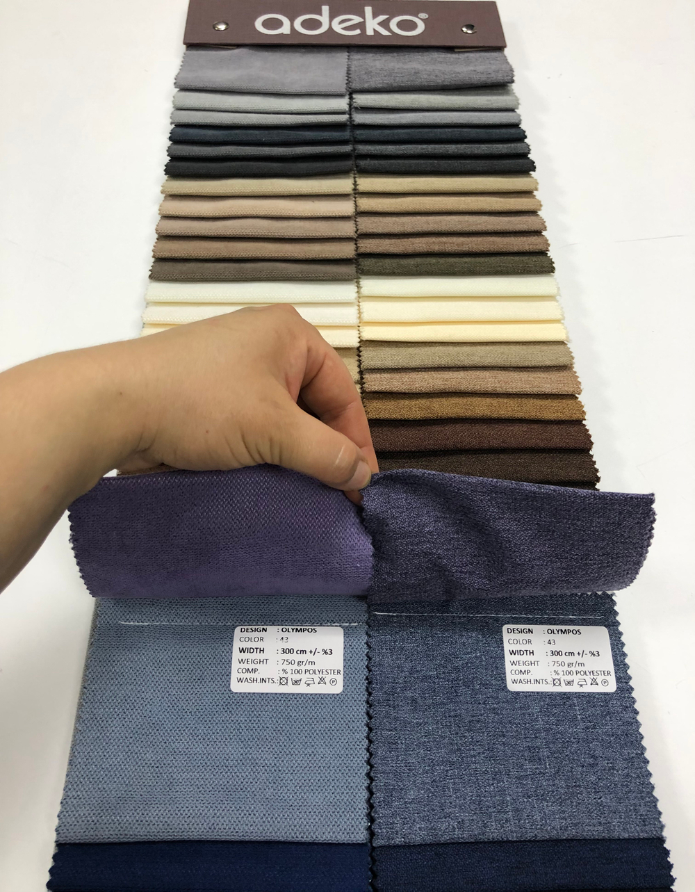 Портьерная ткань Adeko арт. Olympos