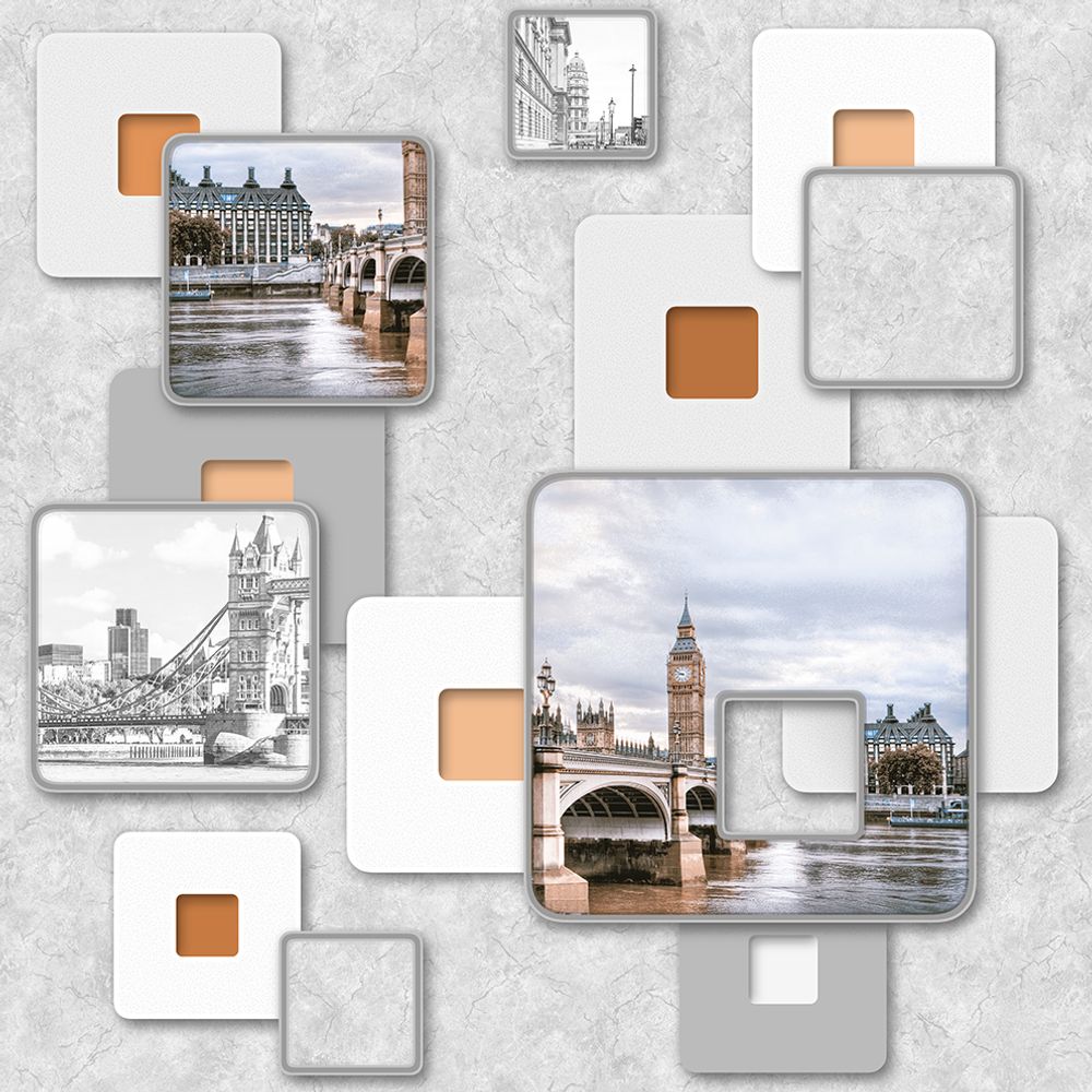 Обои винил на бумажн.осн Fox Гранд 5350