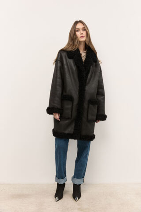 Дубленка двусторонняя из шерсти мериноса