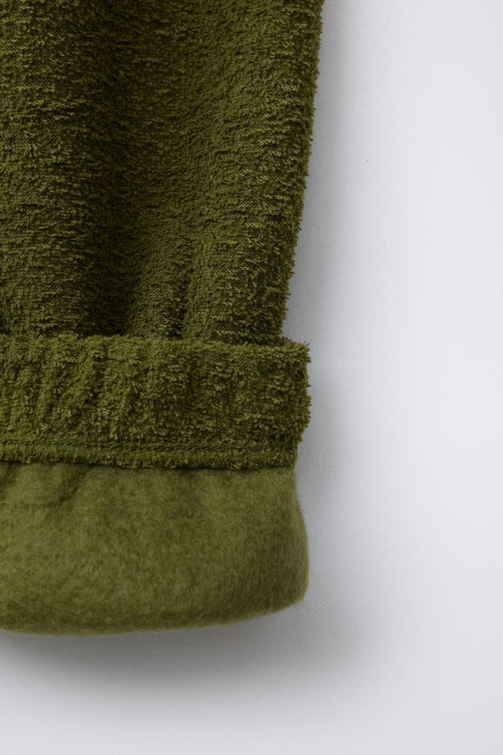 ZARA КОМПЛЕКТ ТОЛСТОВКА И БРЮК-ДЖОГГЕРОВ, ЗЕЛЕНЫЙ