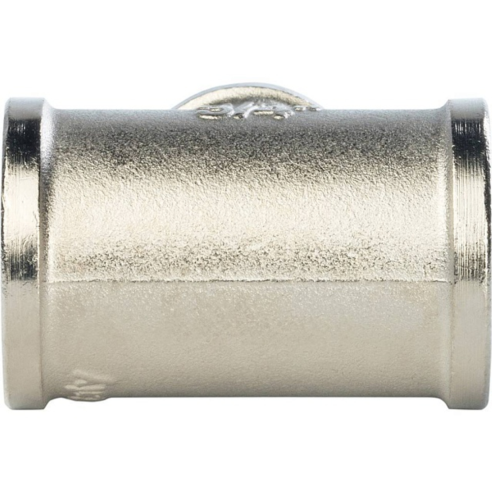 Тройник с внутренней резьбой переходной STOUT SFT 0022 - 3/4" x 1/2" x 3/4" (латунь никелированная)