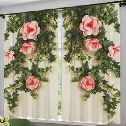 Фотошторы для кухни "В. НЕЖНОСТЬ", Россия.