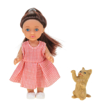 Кукла тип модница с аксесс. коробка 4612