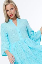 Платье Любим яркое, блю DStrend (Акция)