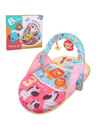 Развивающий игровой коврик, 3 игрушки, сумка