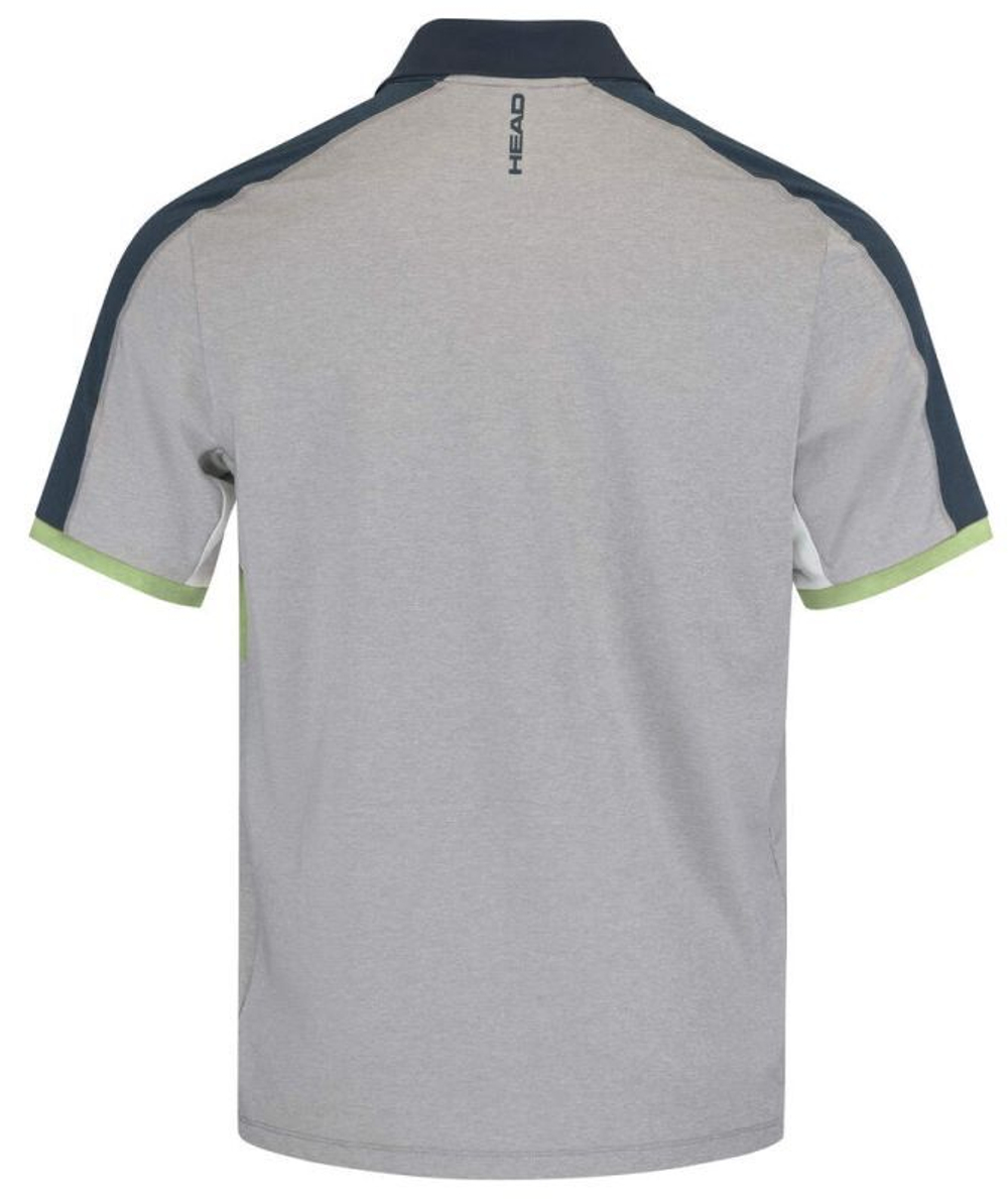 Мужское теннисное поло Head Padel Tech Polo Shirt - light green