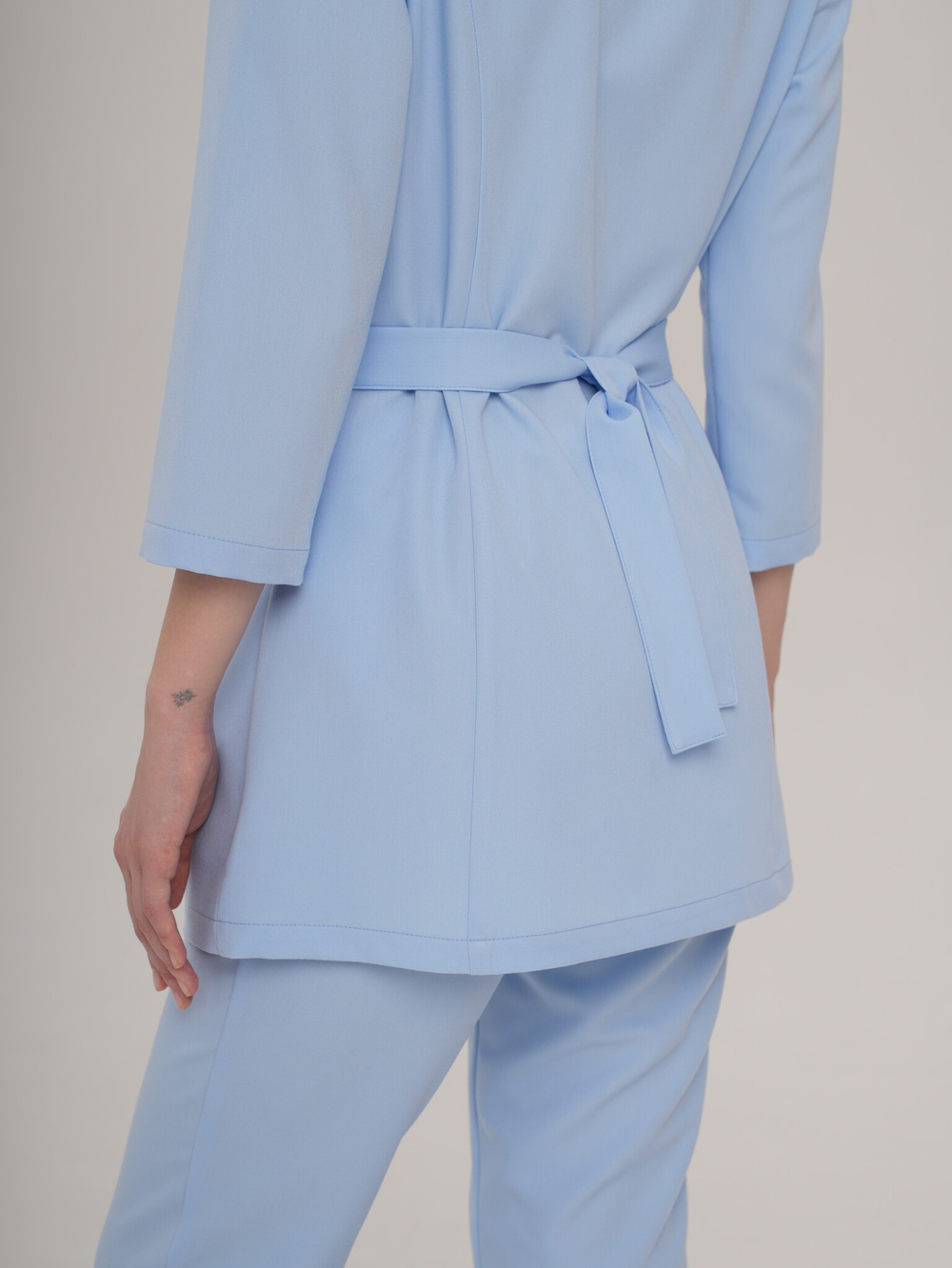 Блуза медицинская женская | Бл-379 а 3/4 либерти люкс