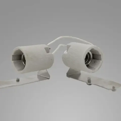 Патрон E14 керамический + крепеж