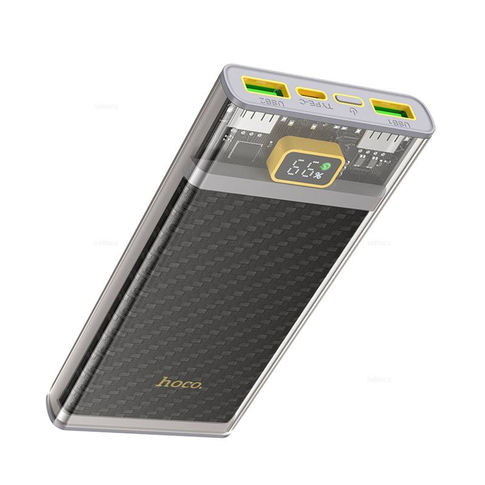 Портативный аккумулятор Hoco J103 10000mAh PD 22.5+QC3.0 (grey) (Краснодар склад)
