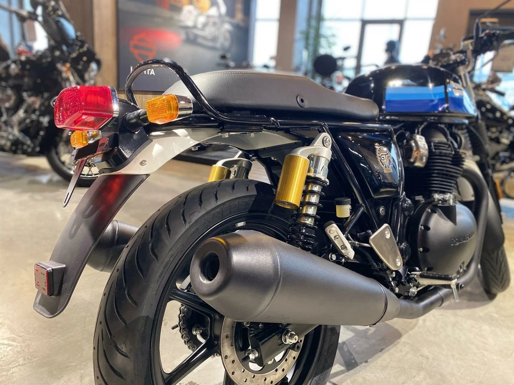 Royal Enfield Continental GT 650 Slipstream Blue (Black Alloy) 2024