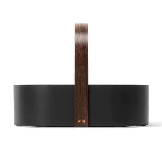 Органайзер bellwood caddy, 30х23 см, черный/орех