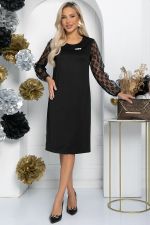Платье Фурия (черное) П11654 LT Collection