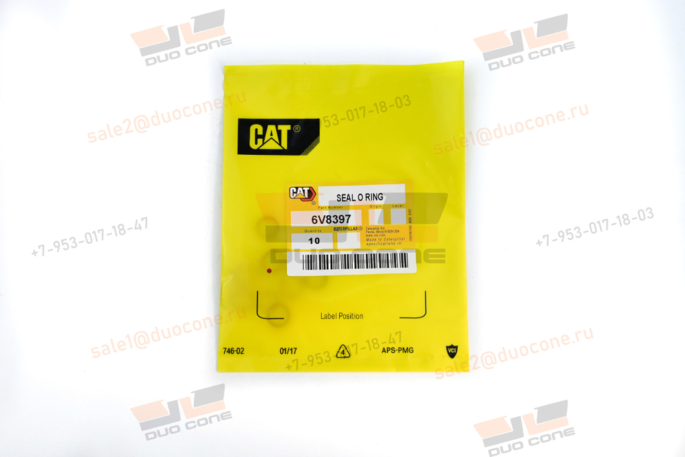 Кольцо O-ring круглого сечения Seal O Ring 6V8397 CAT
